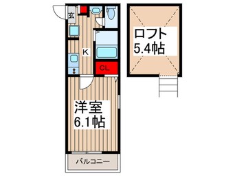 間取図 仮）志木市柏町6丁目共同住宅