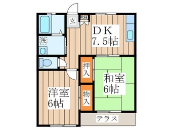 間取図 ブルーシャトル