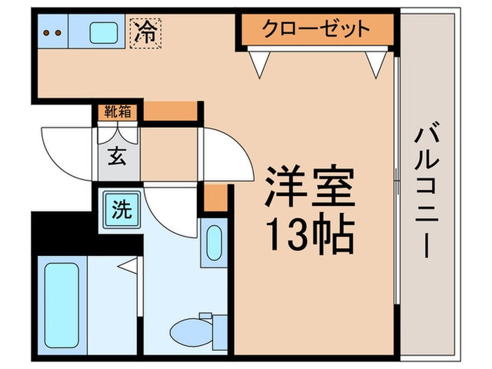 間取り図 ｽｶｲｺｰﾄｸﾞﾚｰｽ中野哲学堂(306)