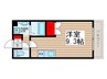 ア－ク松の木通り 1Rの間取り