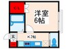 ＴＭＴ参番館 1Kの間取り