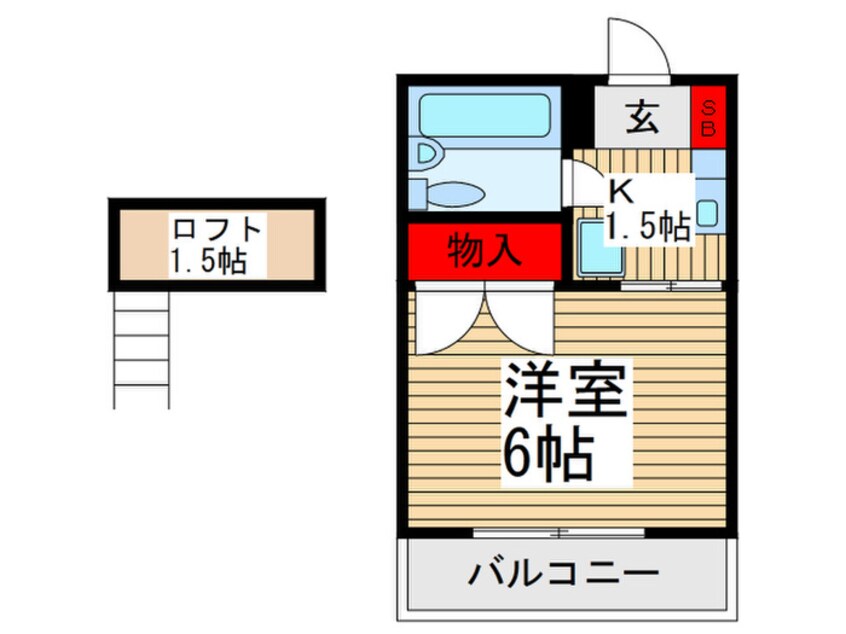 間取図 トレンディハイツ