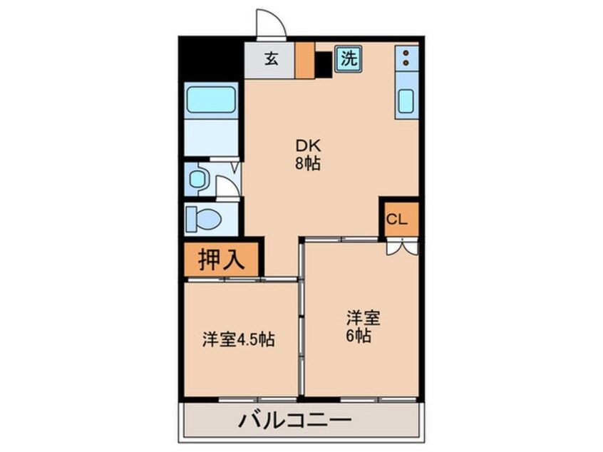 間取図 ブリックタウン小林