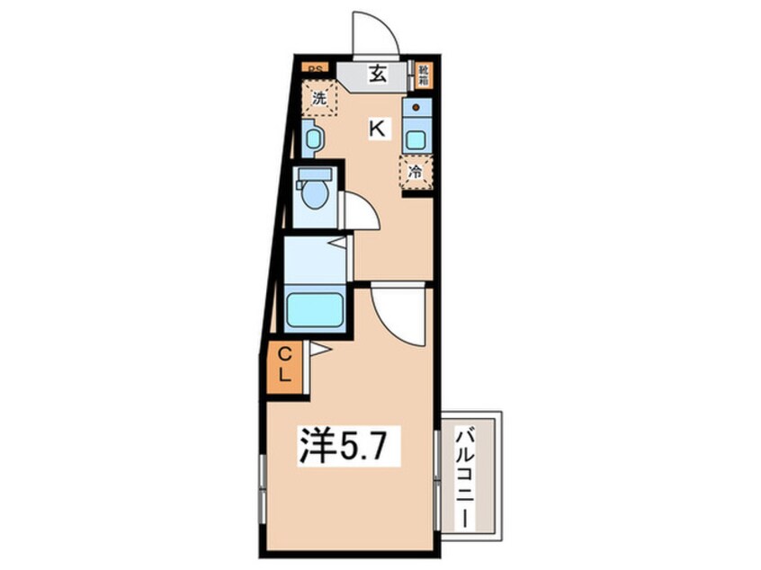 間取図 MELDIA羽沢横浜国大