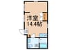 リノ西落合 1Rの間取り