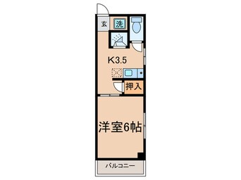 間取図 サンハイムタカハシ