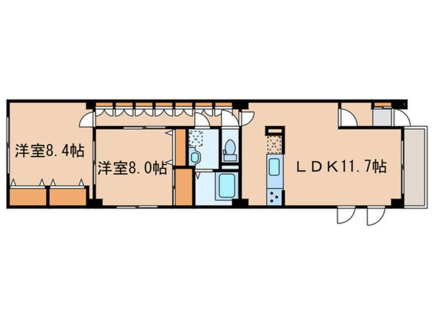 間取図 グレース目白（101）
