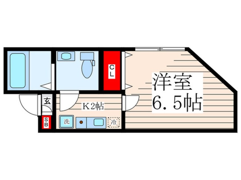間取図 ルフォン一之江