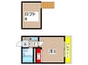 ＨＭＮ稲田堤 Ａ 1Kの間取り