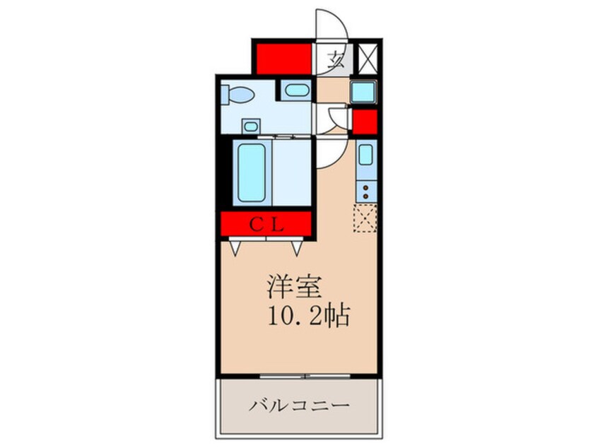 間取図 ラフィスタ中野本町