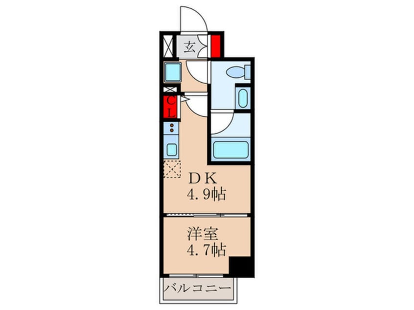 間取図 ラフィスタ中野本町