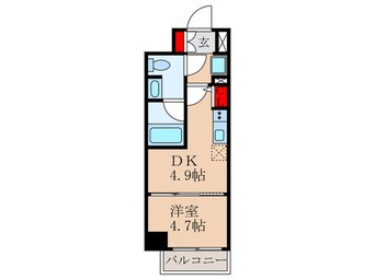 間取図 ラフィスタ中野本町