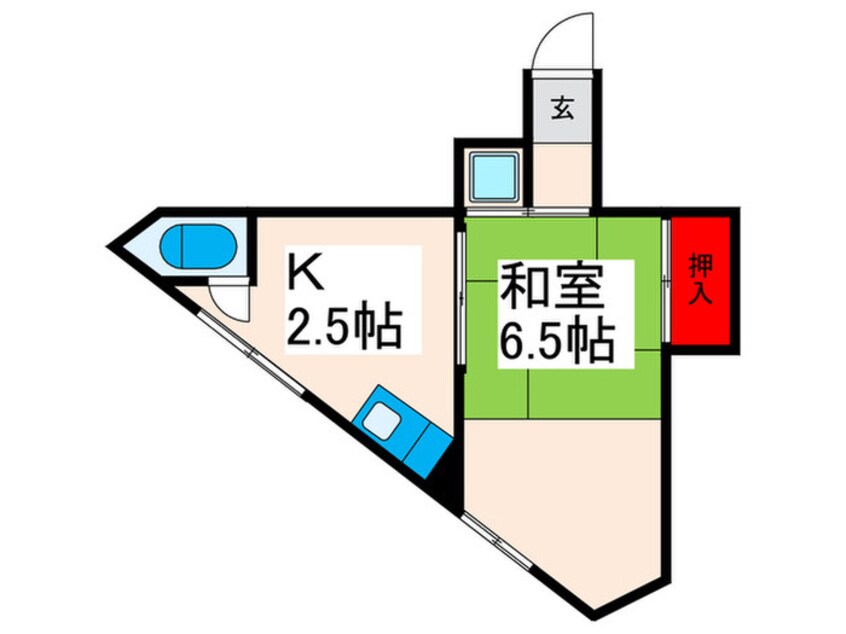 間取図 堀荘