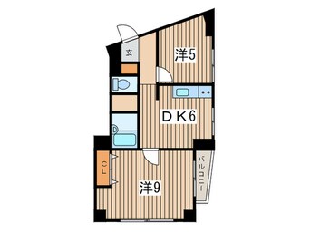 間取図 初音町ＮＳビル