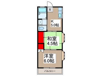 間取図 ハイツオグラ