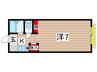 Ｍレスポワ－ル大塚 1Kの間取り