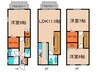 コンチネンタルヒロＡ 3LDKの間取り