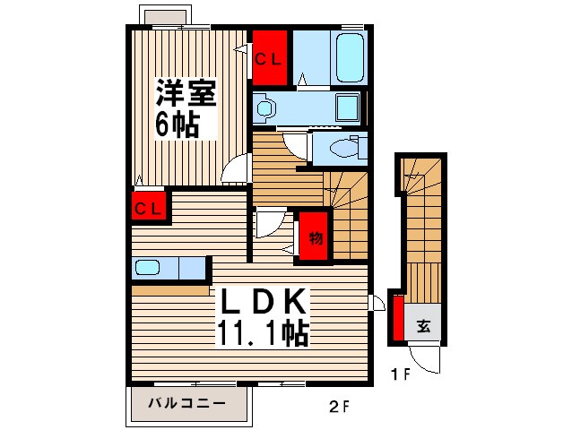 間取り図 ミッツコンフォ－ト
