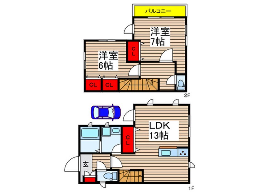 間取図 池上邸