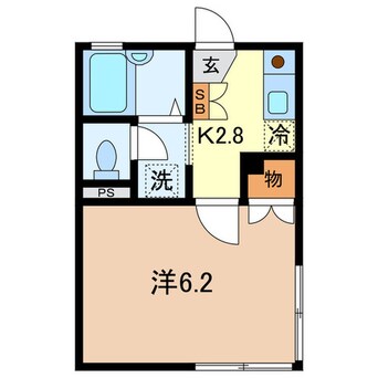 間取図 ハイツ富士海