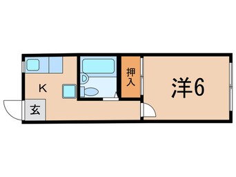 間取図 コ－ポ古川