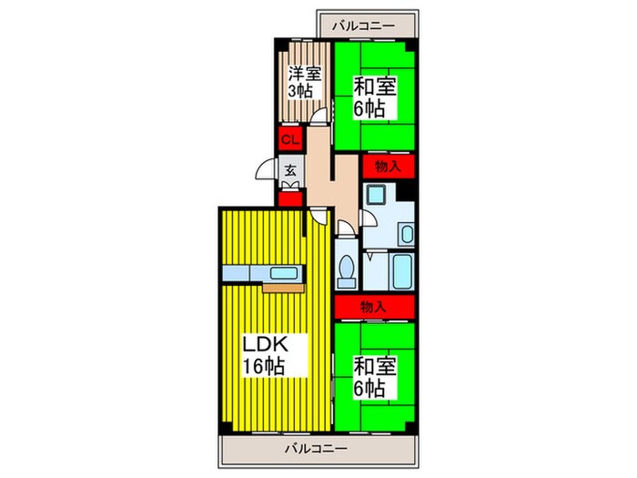 間取り図 ARCH北浦和
