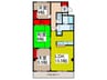 ARCH北浦和 3LDKの間取り