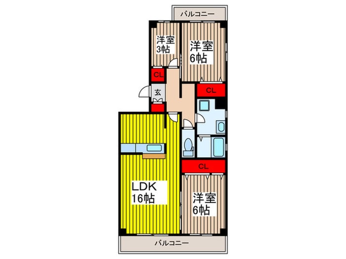 間取り図 ARCH北浦和