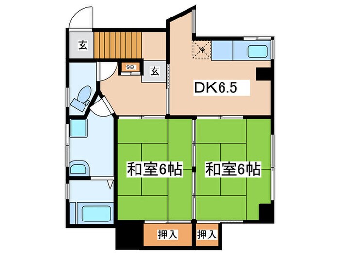 間取り図 清田アパート