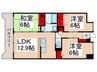 ベルメゾン南篠崎ユニゾン 3LDKの間取り
