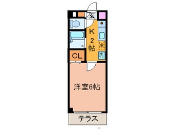 間取図 野口ハイツ３