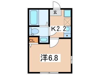 間取図 ヴェラハイツ白楽二番館