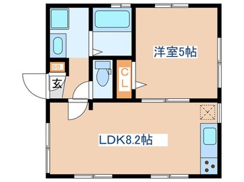 間取図 フェリーチェ阿佐ヶ谷　西公園