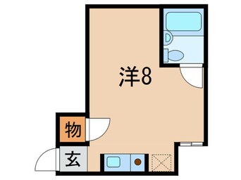 間取図 ユニオンハイツ鹿島田Ｃ棟