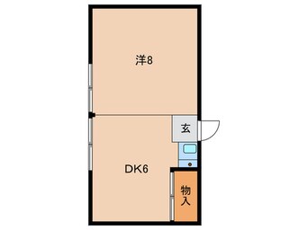 間取図 ユニオンハイツ鹿島田Ｃ棟