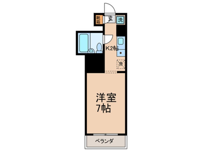 間取図 シェルティ二子