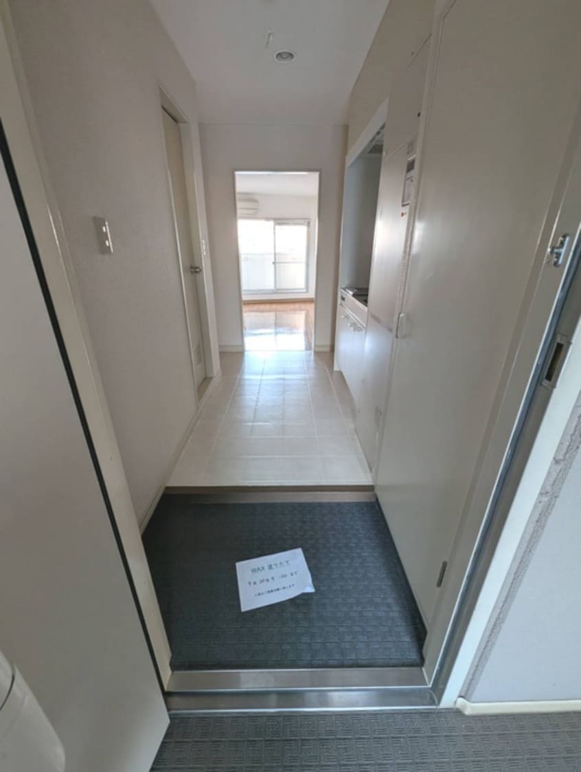 玄関 シェルティ二子