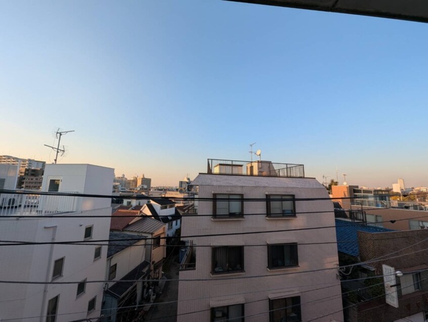 室内からの展望 シェルティ二子