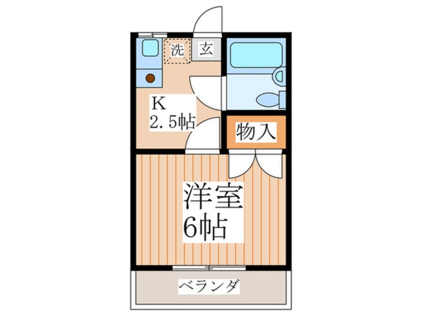 間取図 ドエル北山