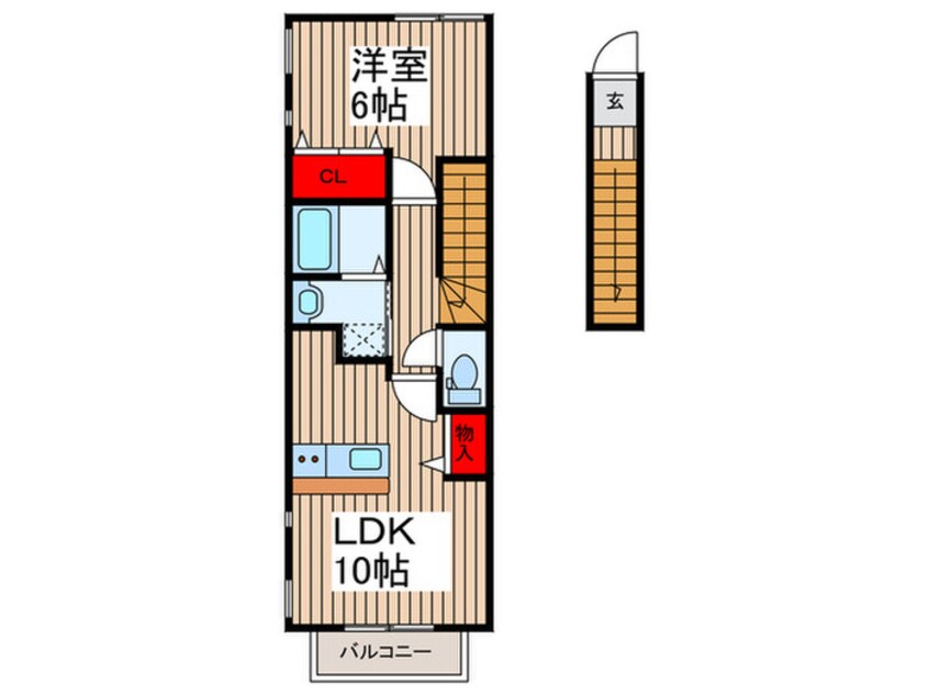 間取図 プリミエ－ルコ－トⅡ