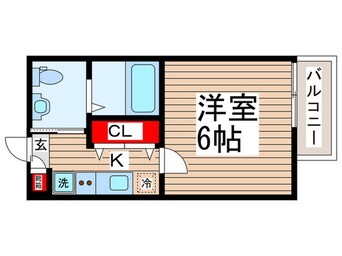 間取図 ティエラ船橋