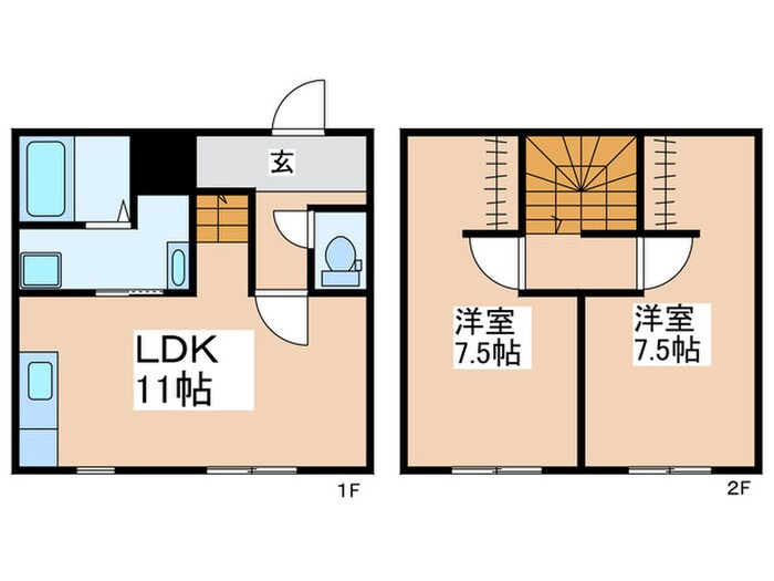 間取り図 ビアンケット