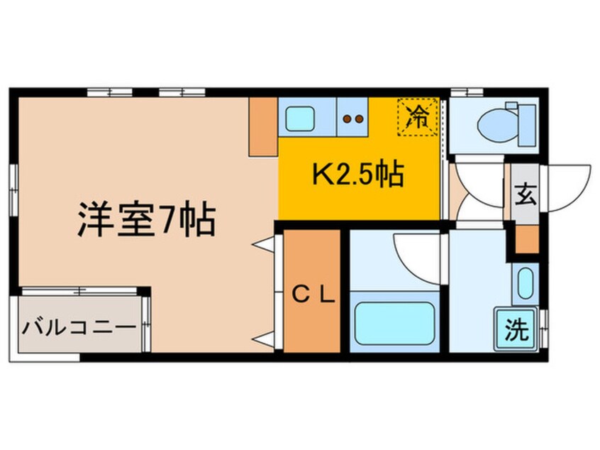 間取図 C＆D　apartment　Ⅱ