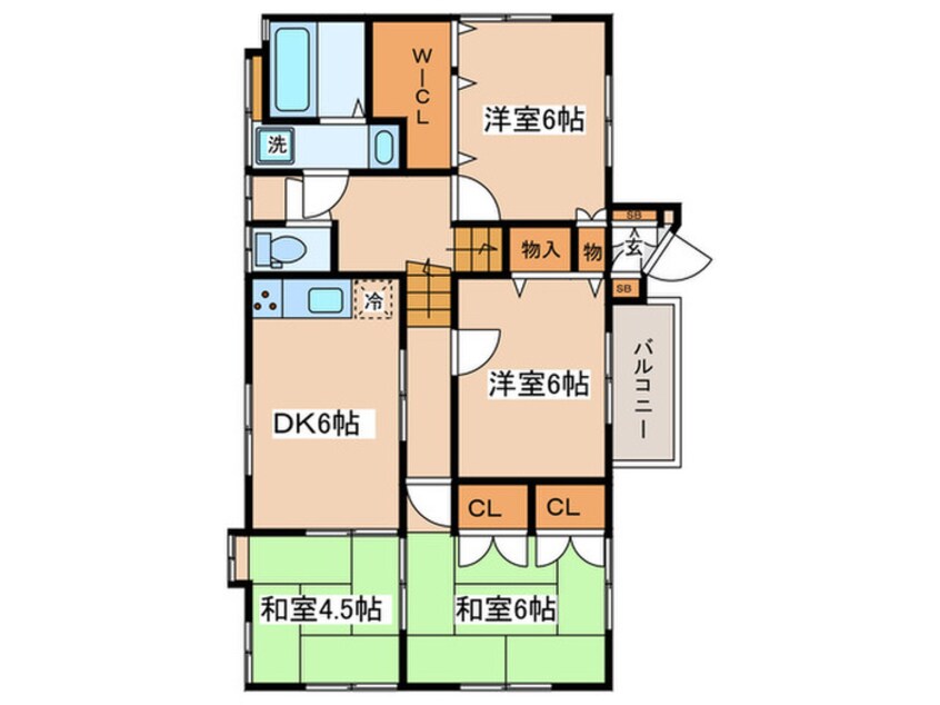 間取図 ＣＨＵＥＴＳＵ戸建