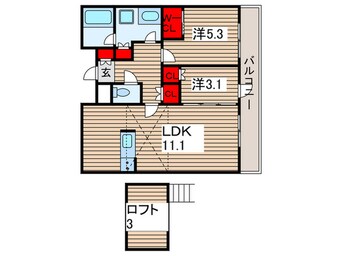 間取図 ブランシエスタ浦安