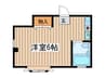 ショウビ森野 1Rの間取り