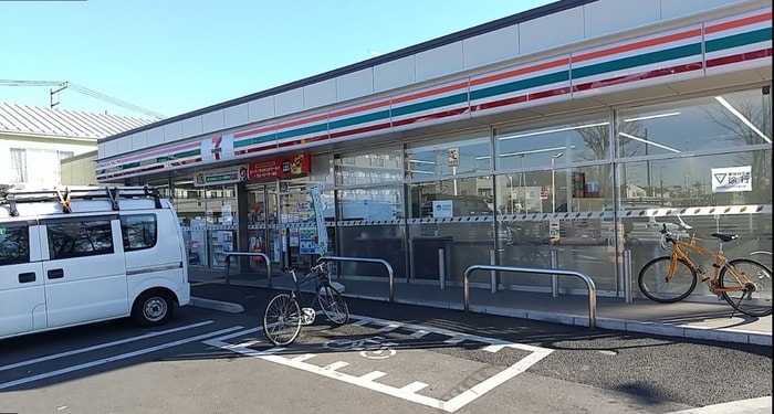 セブンイレブン杉並久我山人見街道店(コンビニ)まで450m 田中マンション