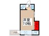 ｿﾘｭｰｼｮﾝ門前仲町 1Rの間取り