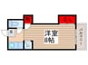 ｿﾘｭｰｼｮﾝ門前仲町 1Rの間取り