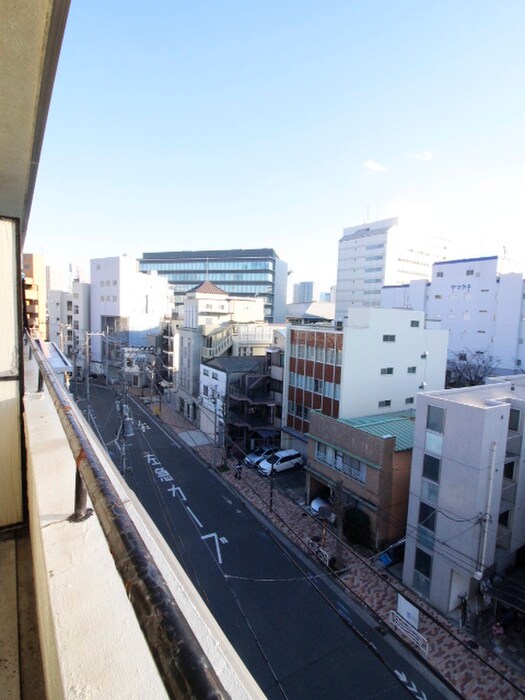 室内からの展望 ｿﾘｭｰｼｮﾝ門前仲町